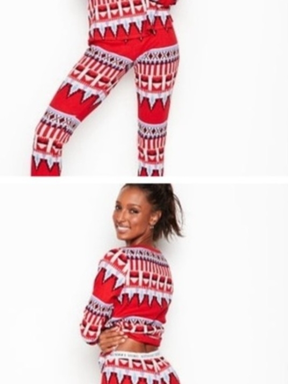 Victoria's Secret Fireside Thermal Pajama Set